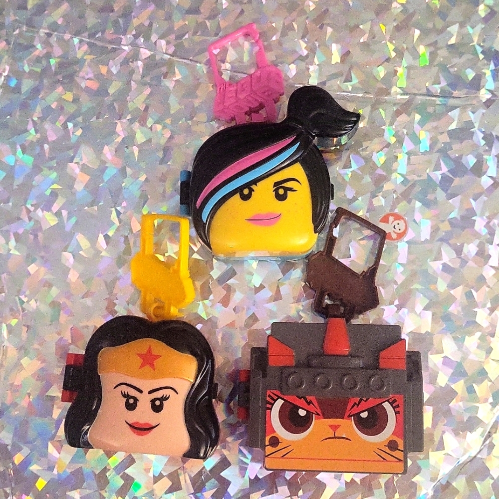 McDonalds 2019 Happy Meal Toys: Skater Girl, WONDER WOMAN, Ultrakatty.